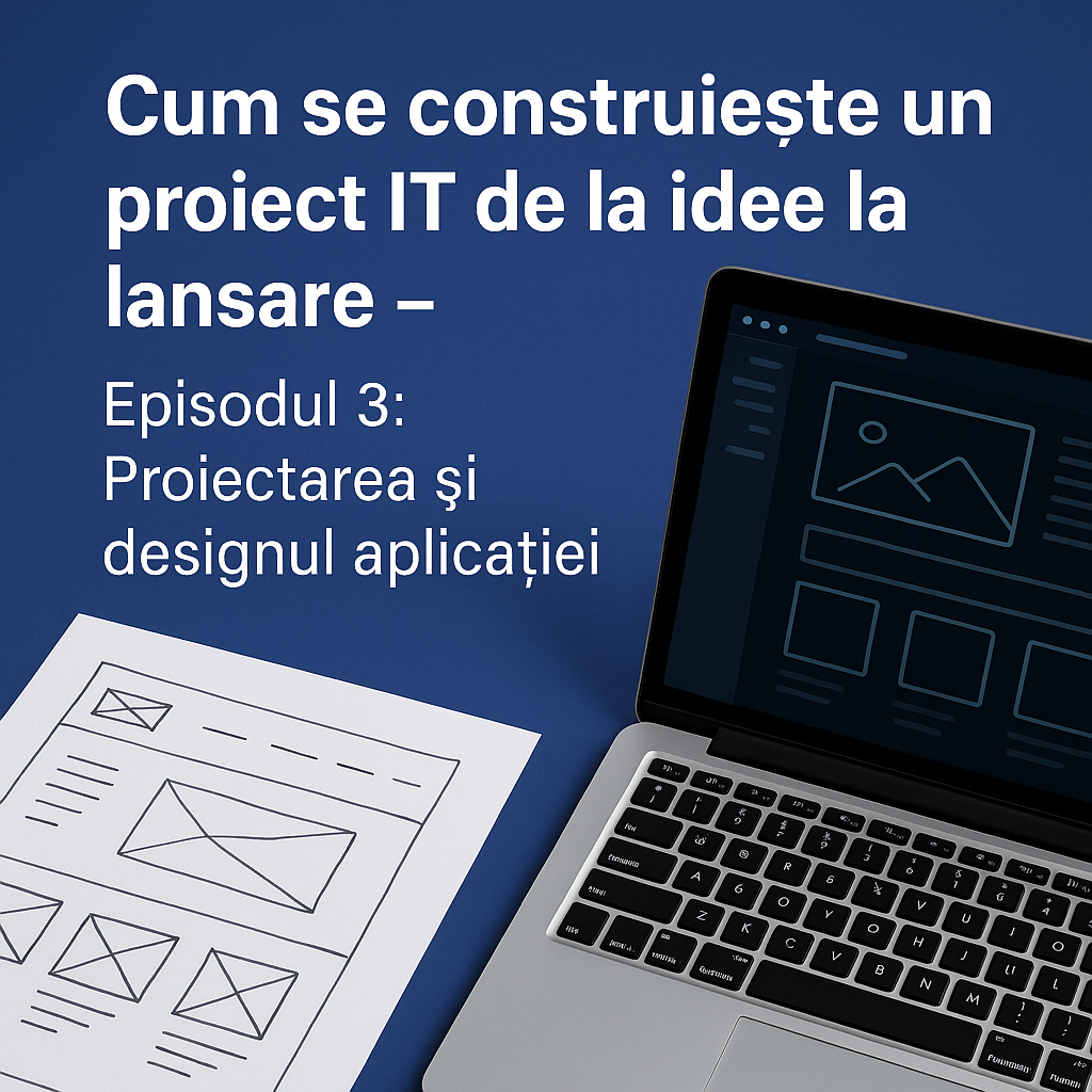 📝 Episodul 3 – Proiectarea și designul aplicației