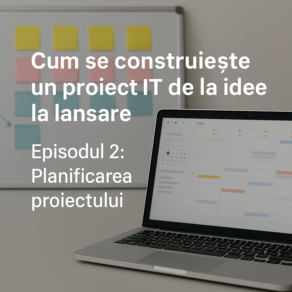 Cum se construiește un proiect IT de la idee la lansare – Episodul 2: Planificarea proiectului