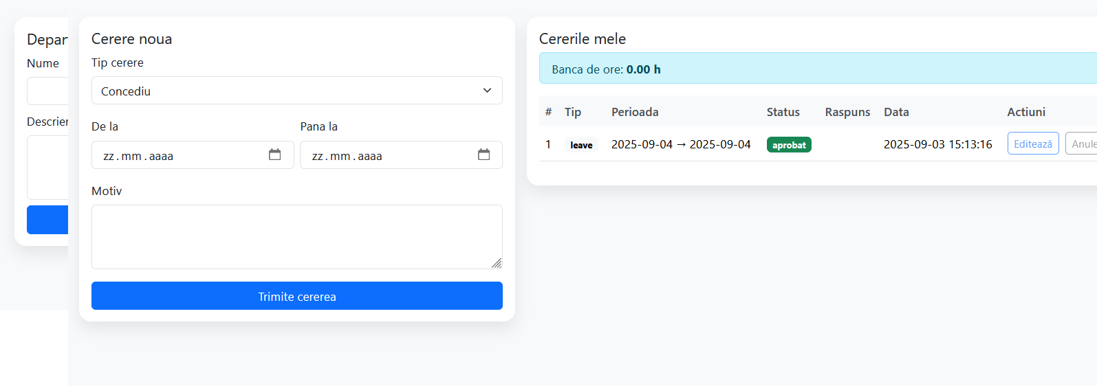 PontajPro - aplicatie pentru pontaj