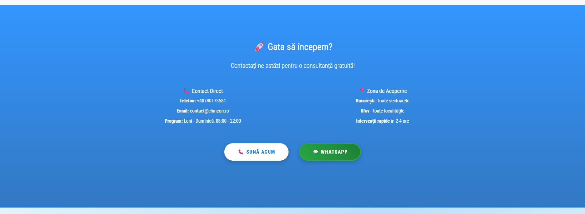 Climeon – Programări service & mentenanță A/C